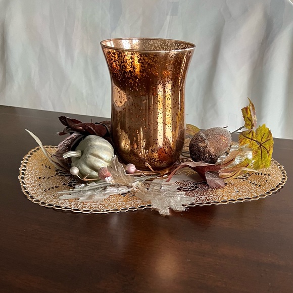 2/$25💙ArtGlass Vase+a bonus (incense candle) - Picture 2 of 15